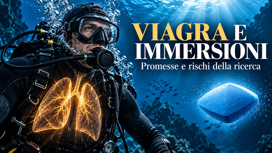 Viagra e immersioni: il sildenafil può proteggere i polmoni dei subacquei?